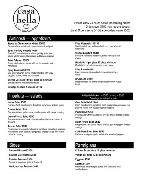 casa ventura menu|menu —